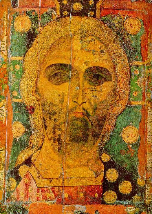 Icon Painting. The icon of the Saved Golden Vlas