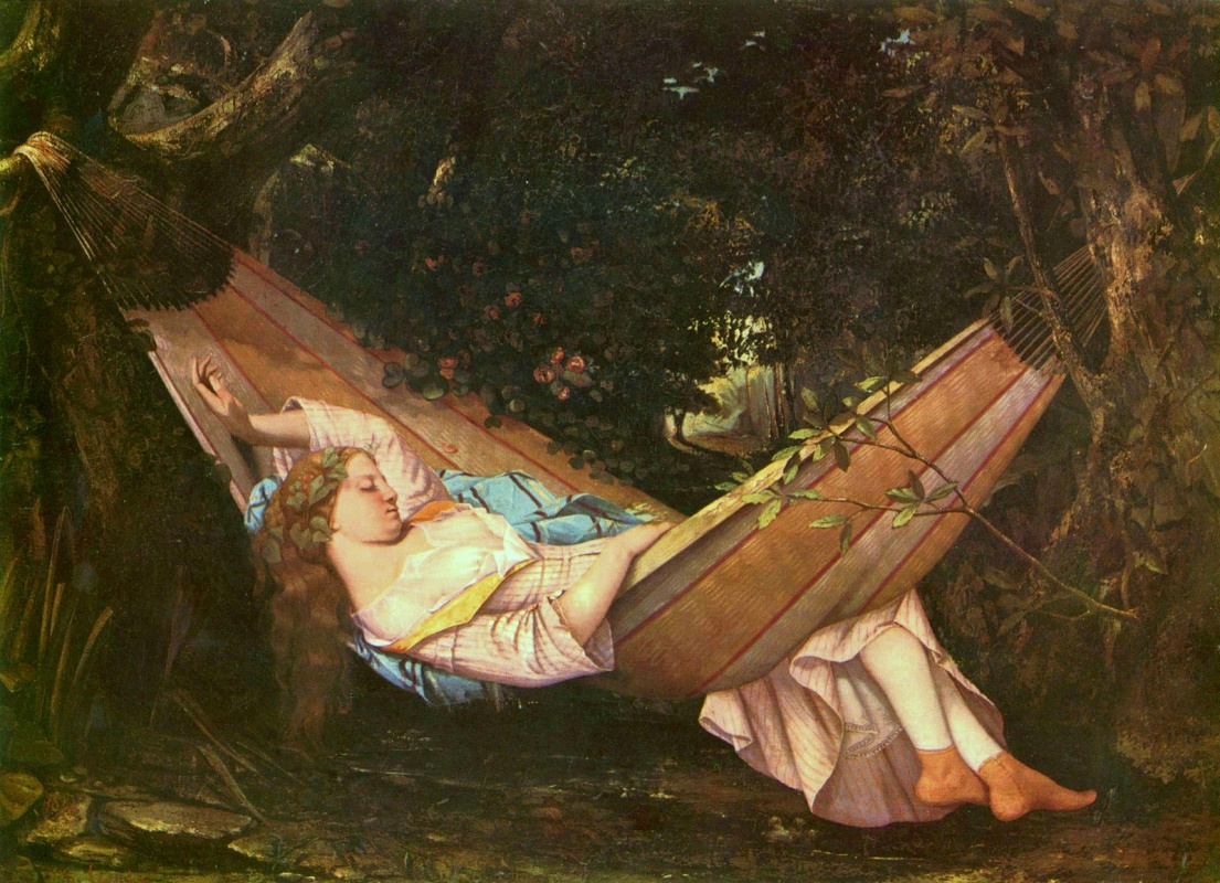 Gustave Courbet. Hammock