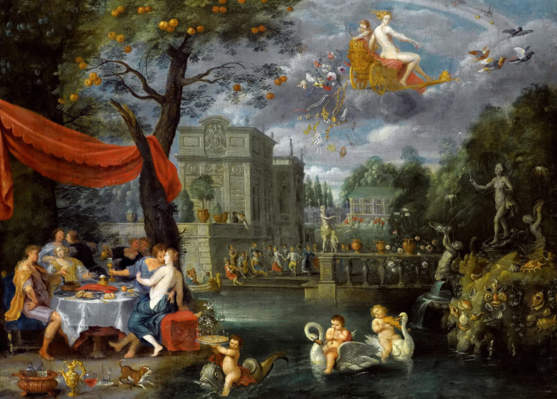 Jan Brueghel the Younger. Allegory of the World