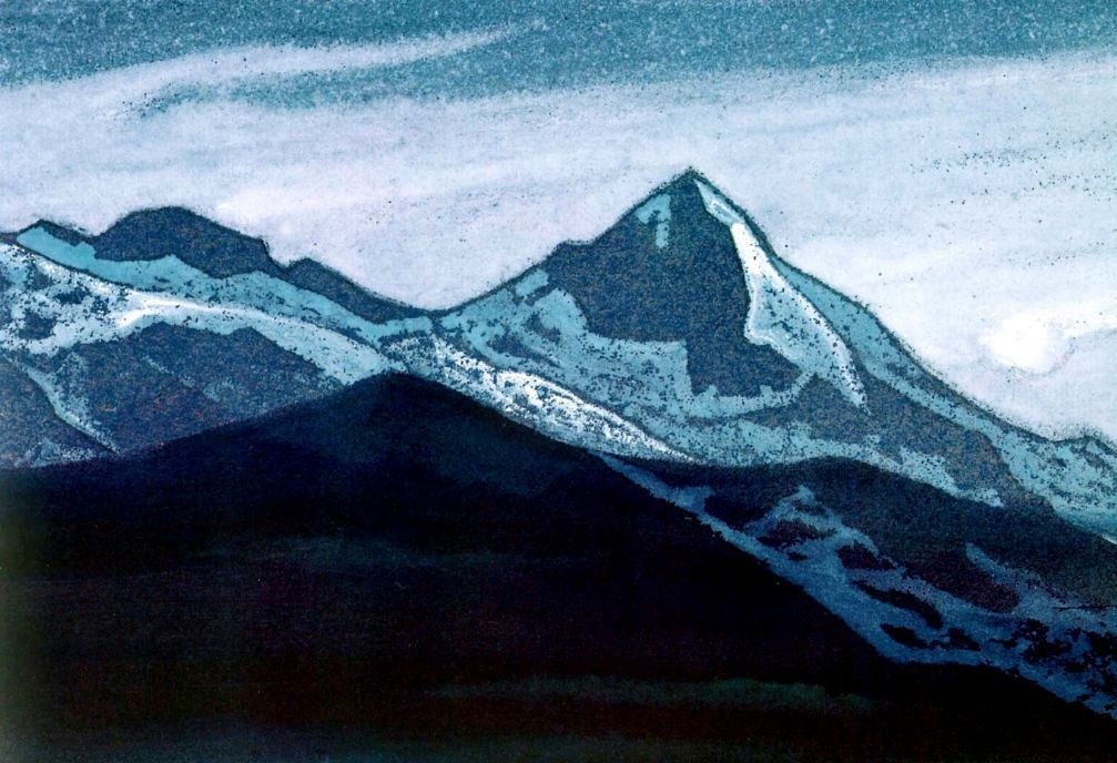 Nicholas Roerich. Night (night is Coming)