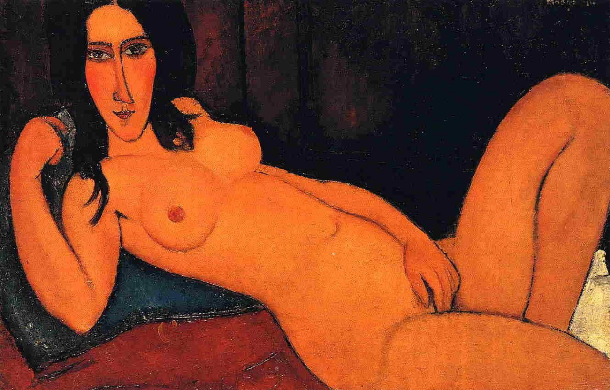 Amedeo Modigliani. Imagen de la serie Lying Nude