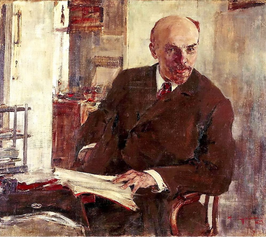 Nicolai Fechin. Portrait of V. I. Lenin