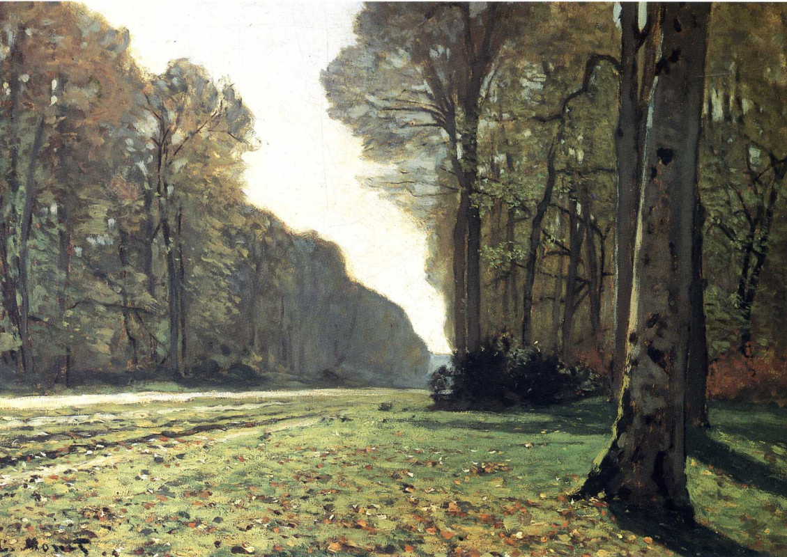 Claude Monet. The road to Bas-Bro, Fontainebleau
