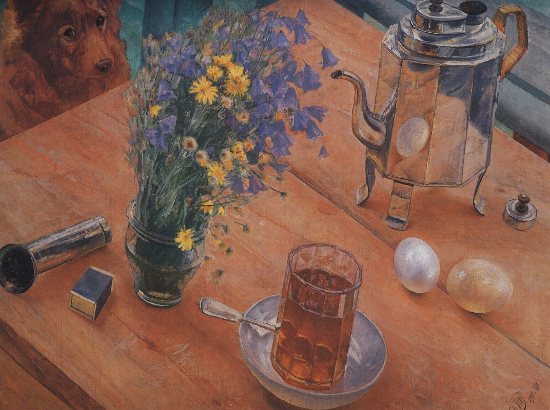 Kuzma Sergeevich Petrov-Vodkin. Morning still-life