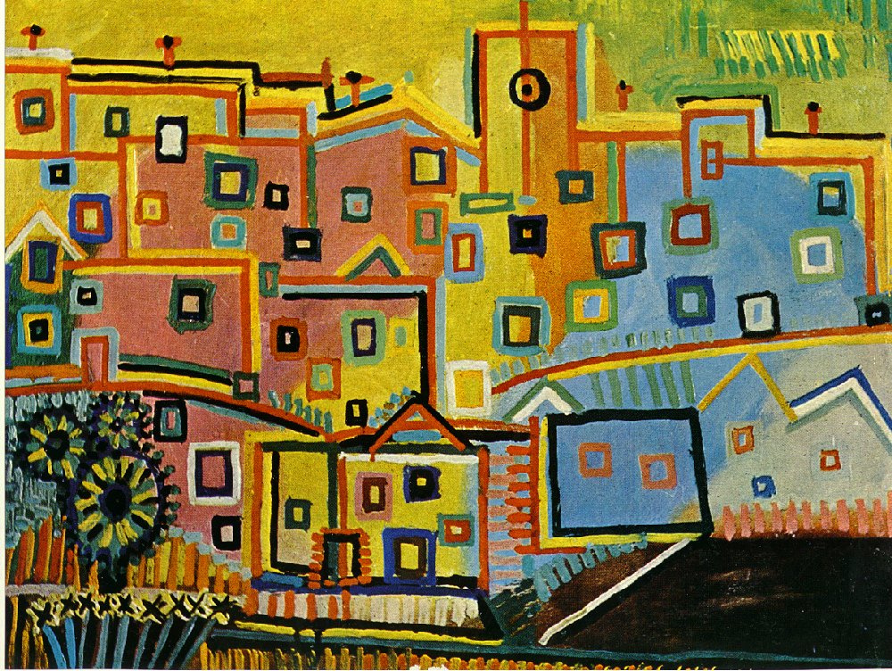 Pablo Picasso. Häuser