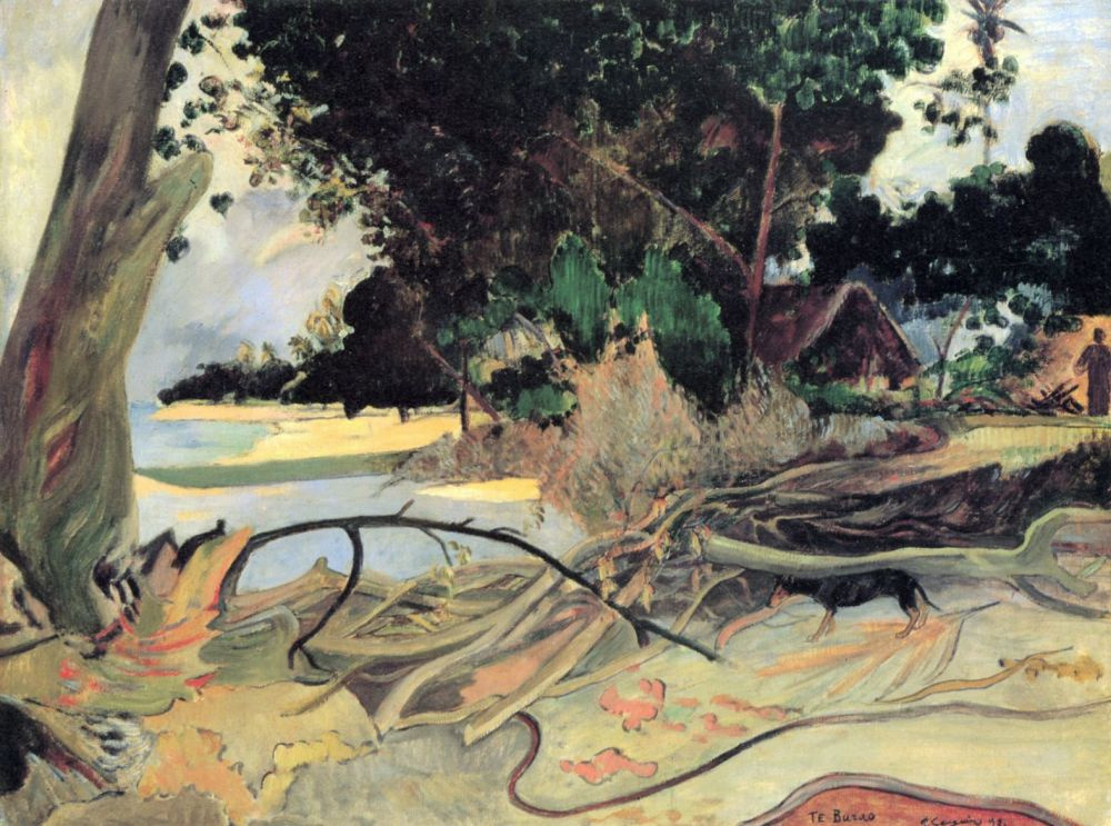 Paul Gauguin. The tree hibiscus
