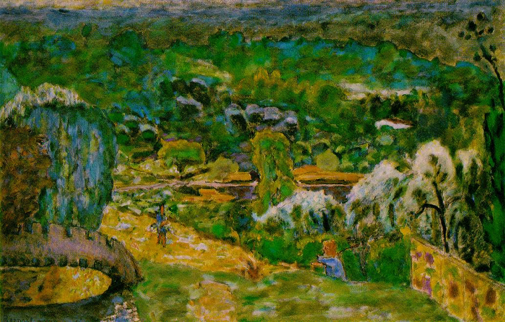 Pierre Bonnard. Spring landscape