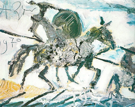 Anatoly Zverev. Don Quixote and Sancho Panza