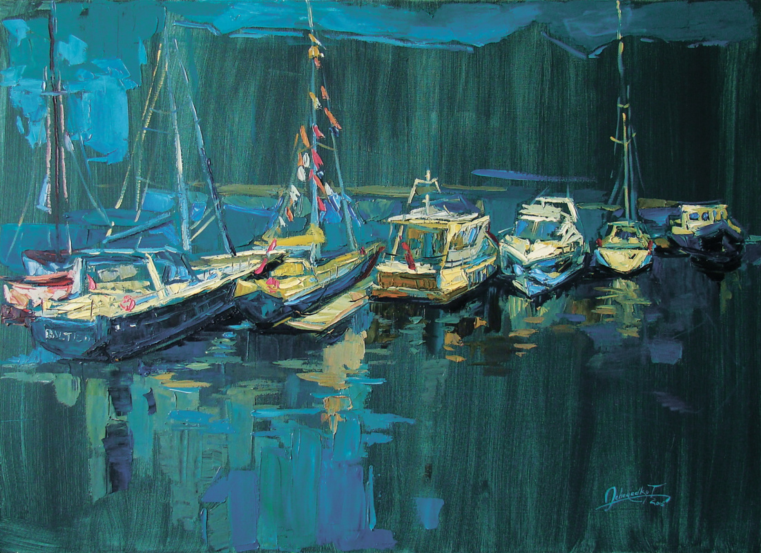 Tatyana Ocheredko. The emerald boat