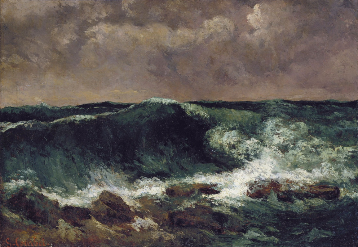 Gustave Courbet. Wave