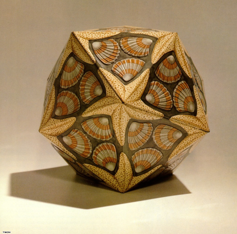 Maurits Cornelis Escher. Icosahedron