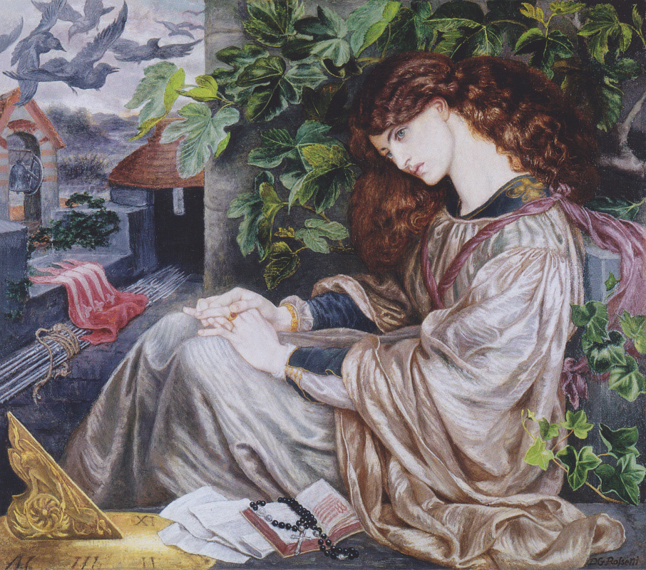 Dante Gabriel Rossetti. Pia de Tolomei (Pia de Tolomei)