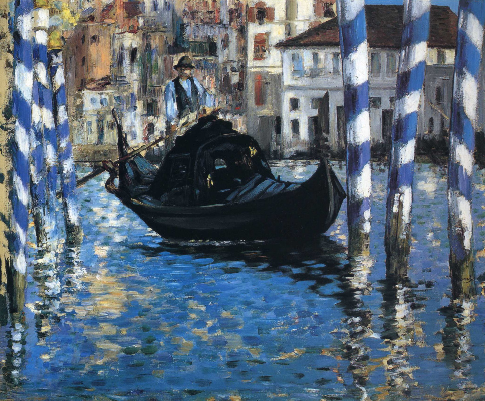 Edouard Manet. The Grand Canal of Venice (Blue Venice)