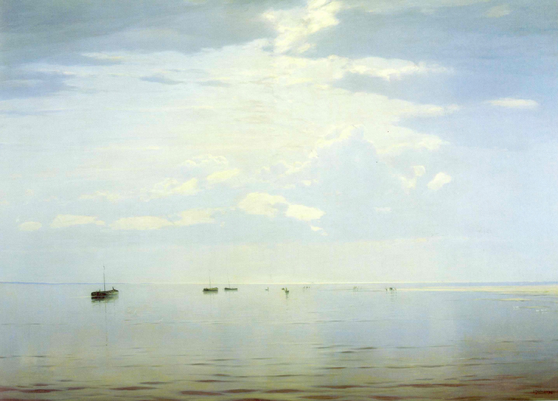 Nikolay Dubovskoy. On The Volga