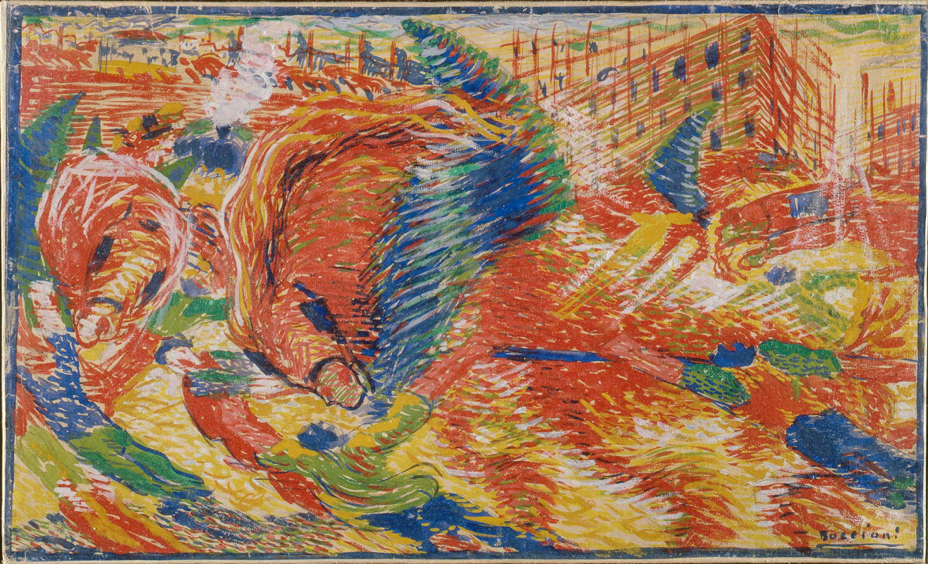 Umberto Boccioni. The city wakes up