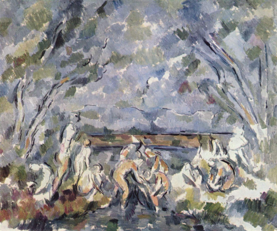 Paul Cezanne. Bathing