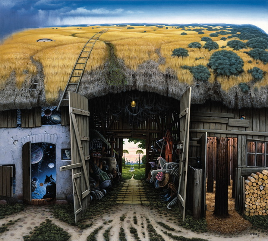 Jacek Yerka. Двери