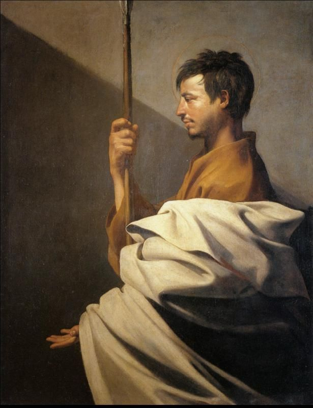 Jose de Ribera. Saint apôtre Thomas