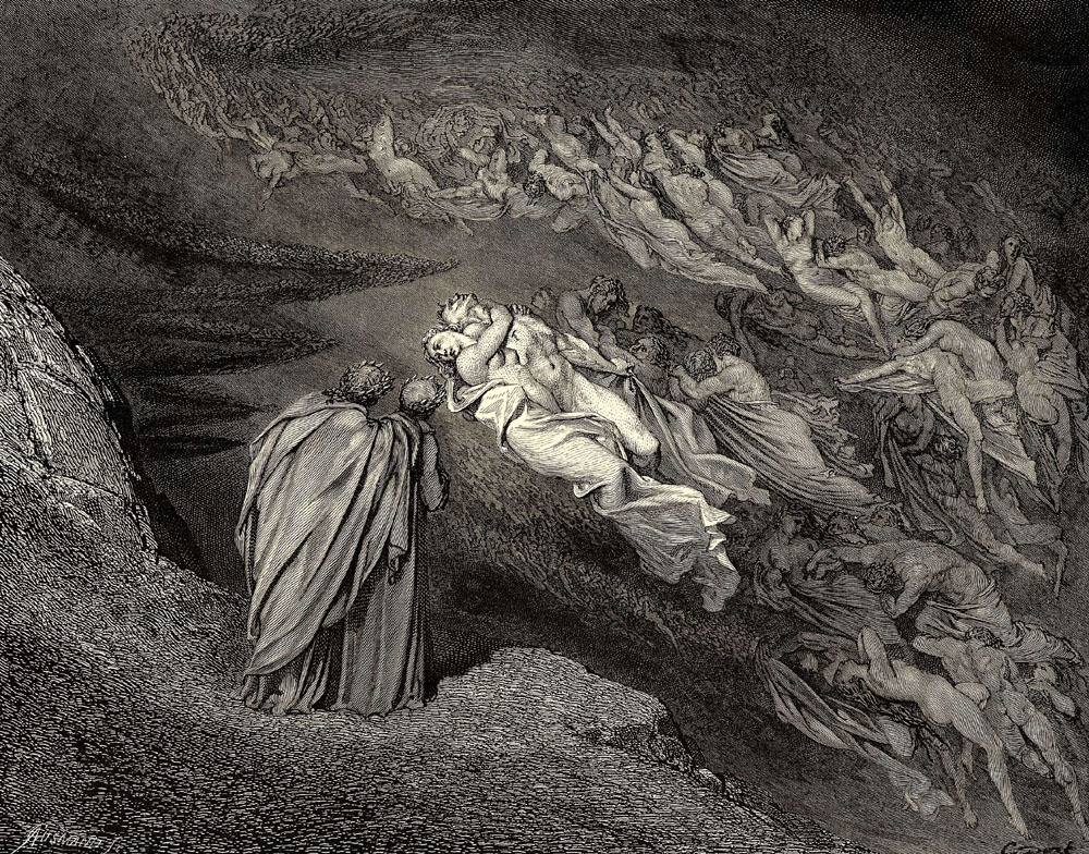 Paul Gustave Dore. Illustration for the "Divine Comedy"