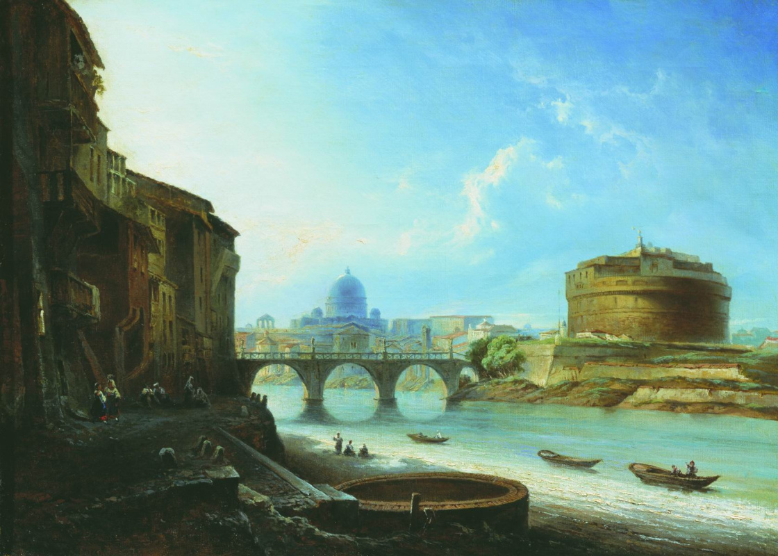 Alexey Petrovich Bogolyubov. Castle of the Holy Angel in Rome