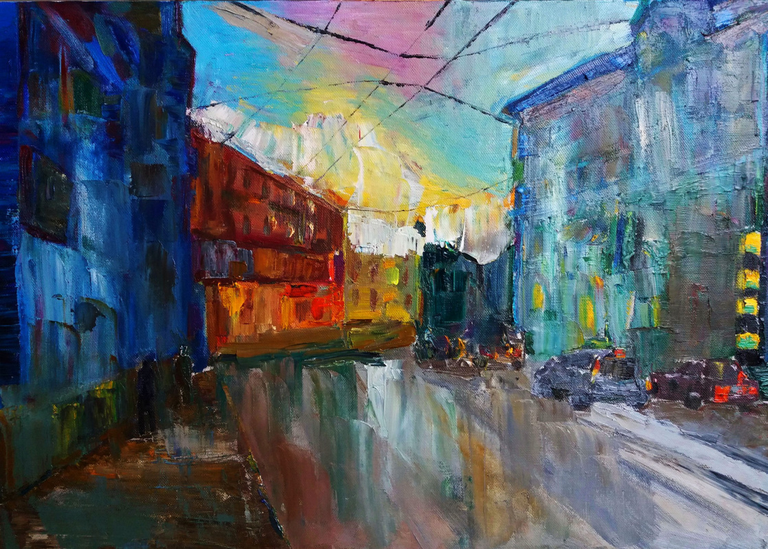 Alina Andreevna Good. Irkutsk after the rain