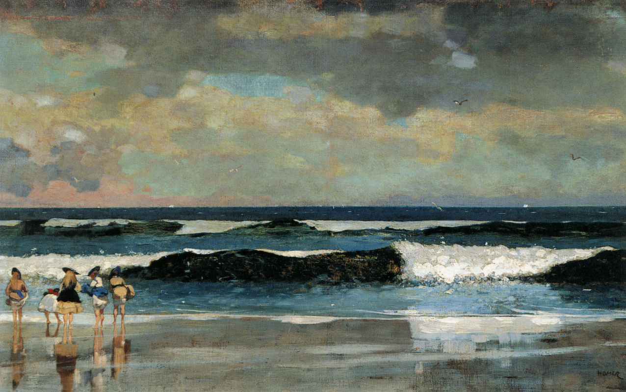 Winslow Homer. On the beach