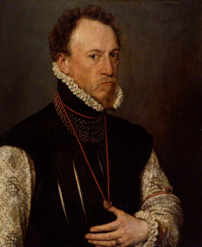 Antonis van Dashorst Mor. 亨利·李爵士，伊丽莎白女王一世
