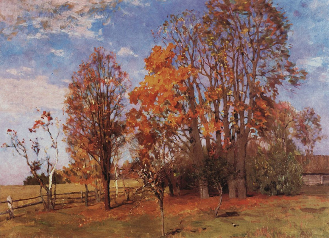 Isaac Levitan. Autumn