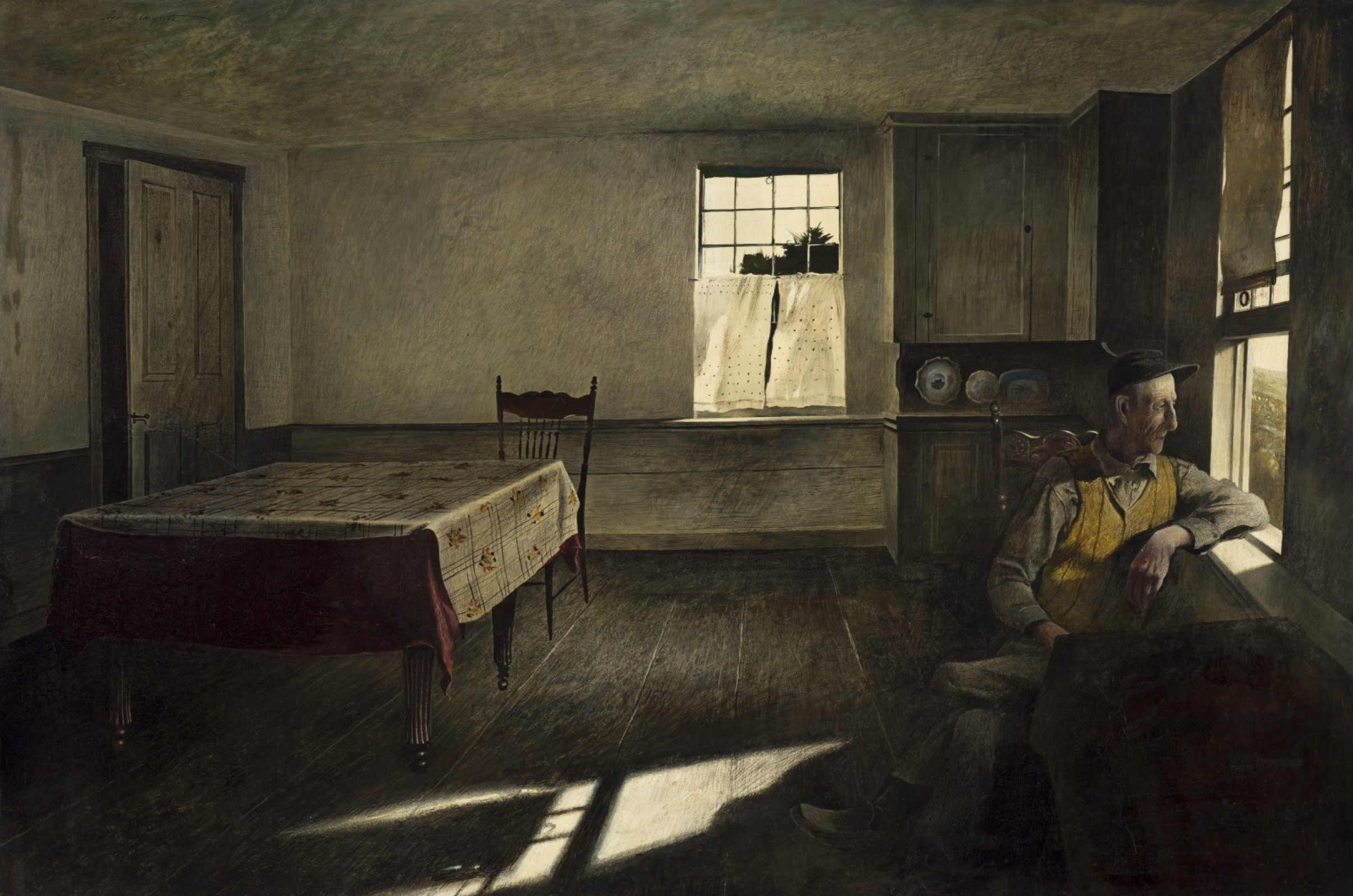 Andrew Wyeth. Portrait Of Henry Teel