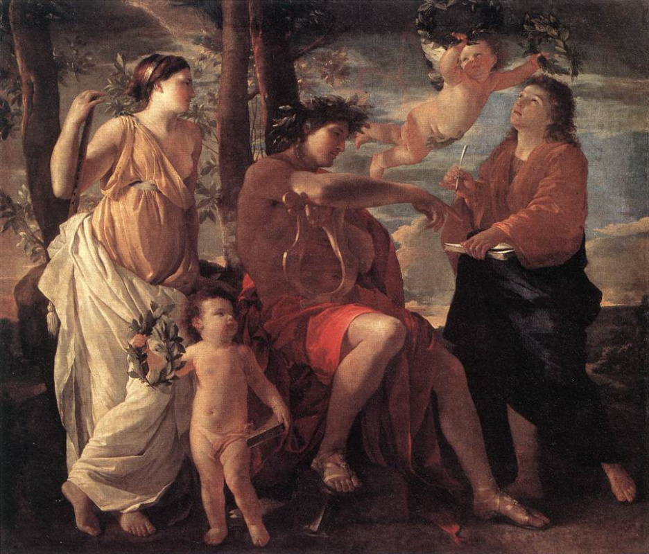 Nicolas Poussin. The inspiration of the poet