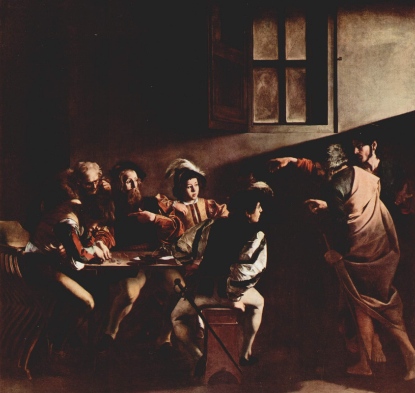 The calling of St. Matthew