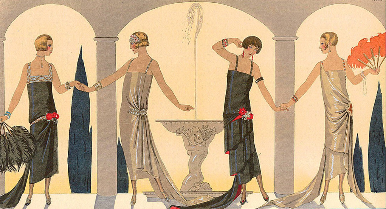 George Barbier. Party