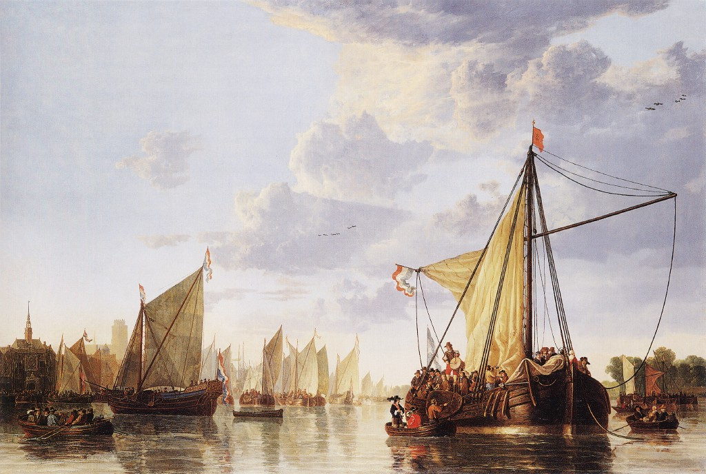 Albert Köyp. Meuse in Dordrecht