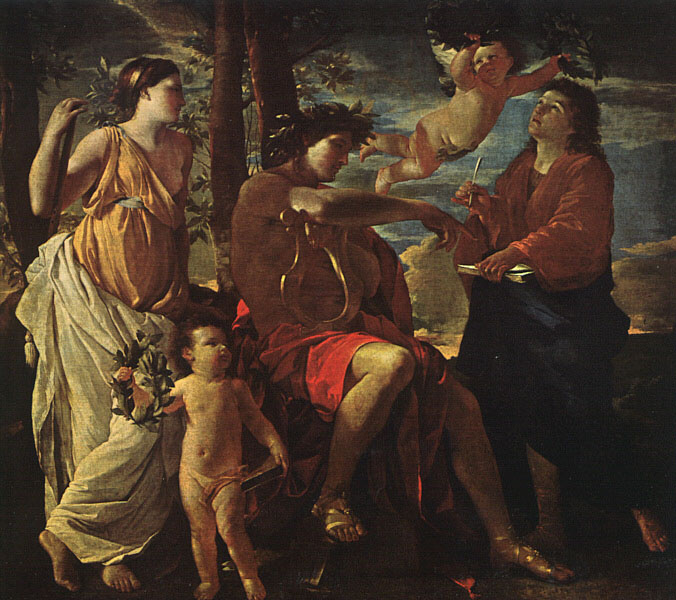 Nicolas Poussin. The inspiration of the poet