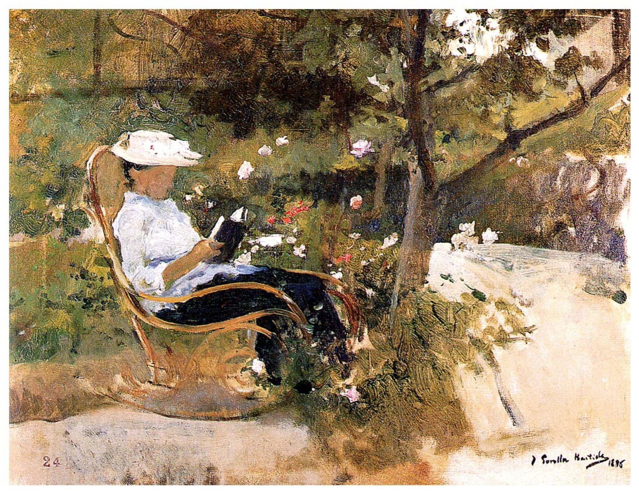 Joaquin Sorolla Painted Gardens ホアキン・ソローリャ 【公式通販】