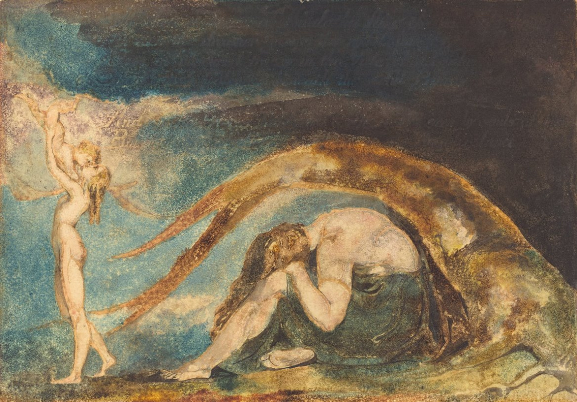William Blake. The dream of Teralithe