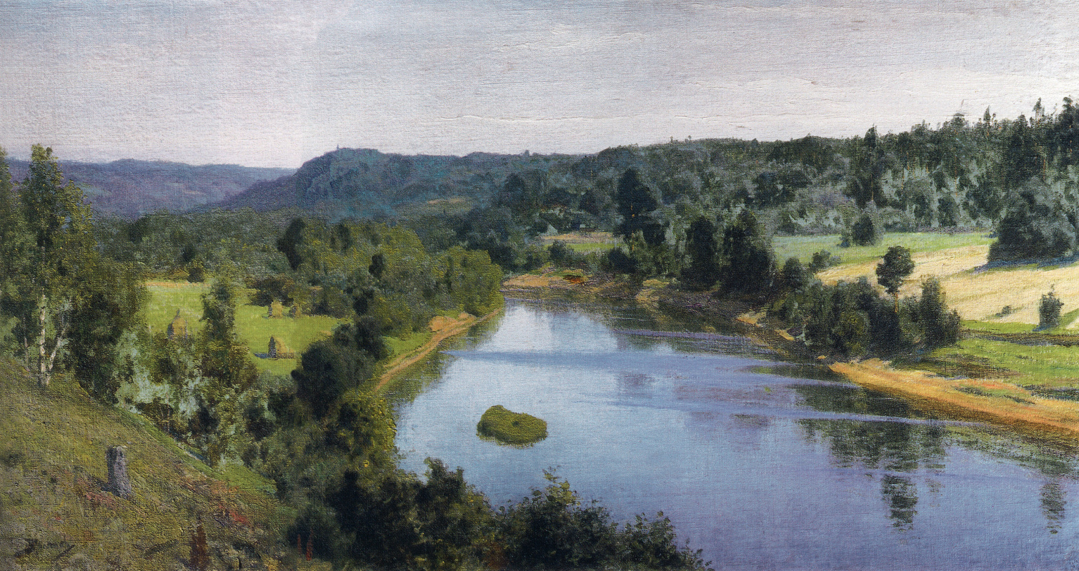 Vasily Polenov. Tarusa. The River Oyat