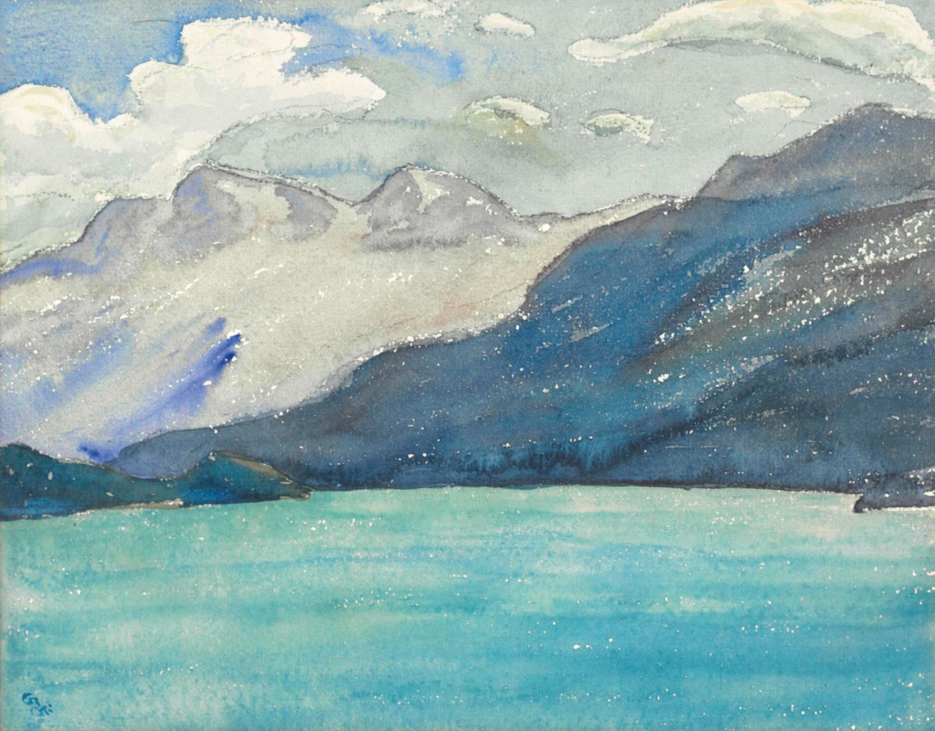 Giovanni Giacometti. Lake Sils