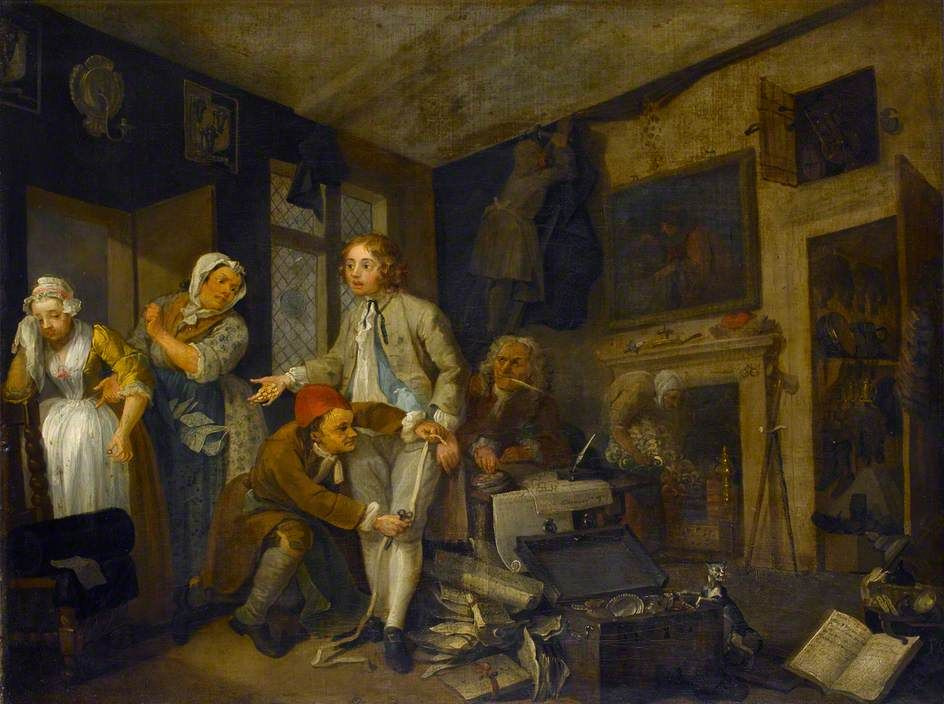 William Hogarth. Mota事业。传承