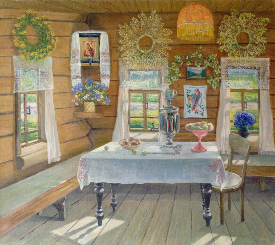 Marina Dmitrievna Razin. El interior. Spas de manzana
