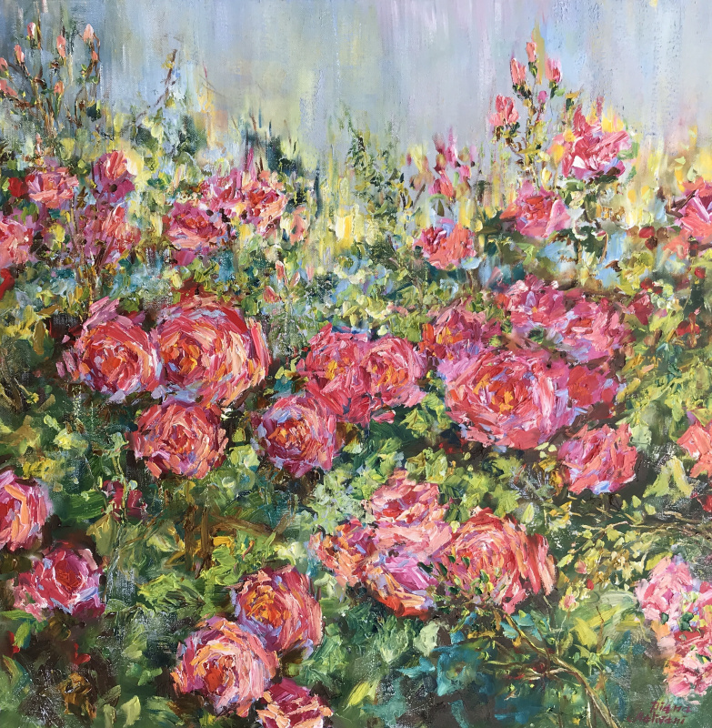 Diana Malivani. Garden Roses