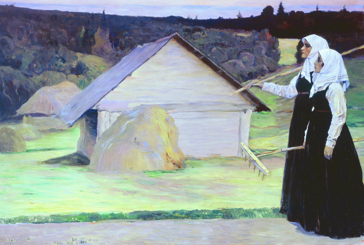 Mikhail Vasilyevich Nesterov. Été