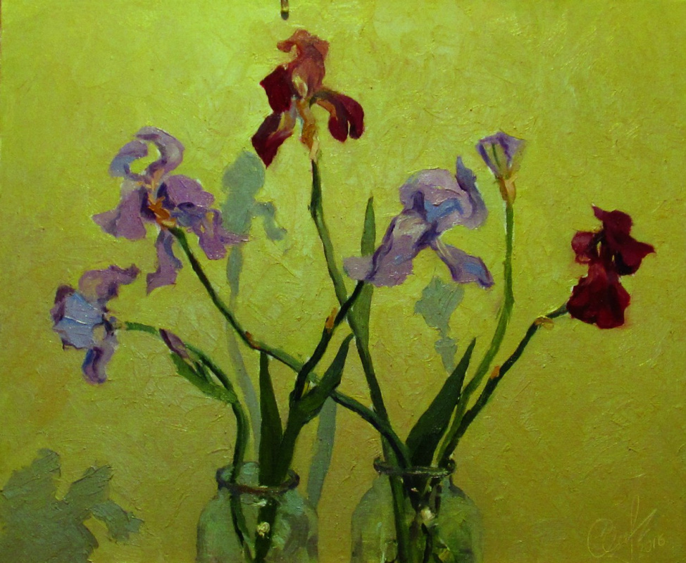 Igor Simelin. "Irises"