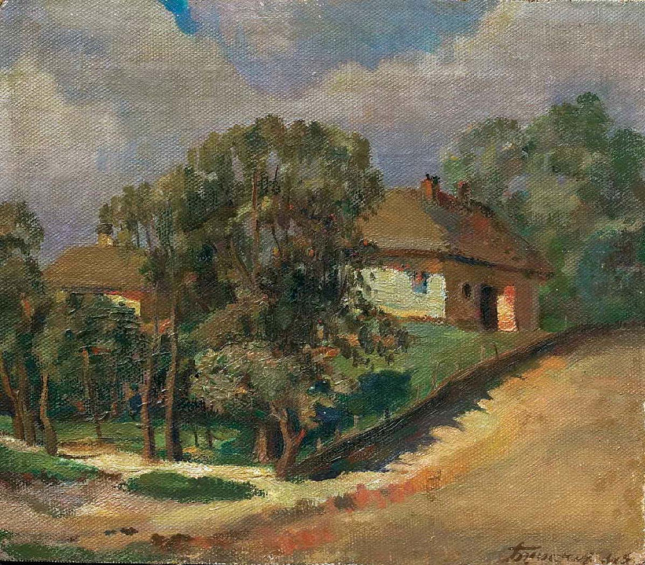 Nikolay Grigorievich Burachk. Rural street