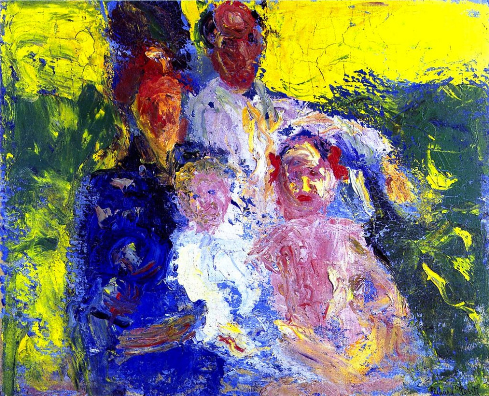 Richard Gerstl. The Family Of Schoenberg