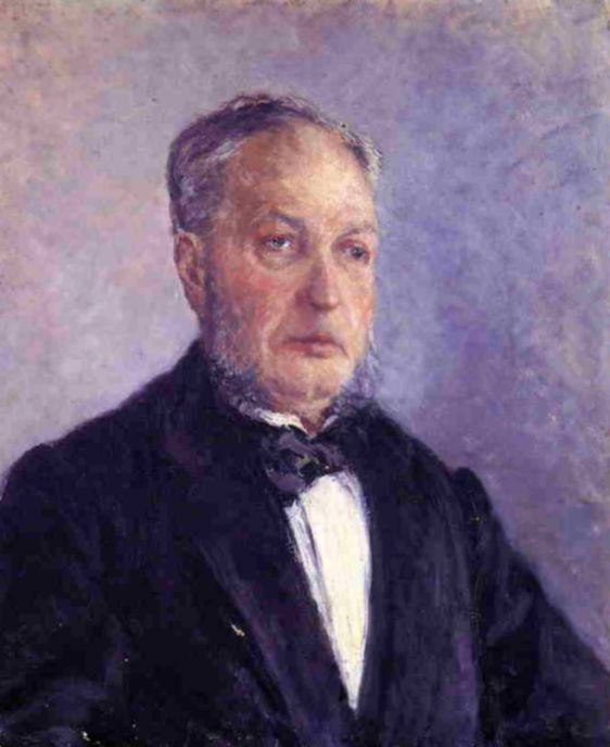 Gustave Caillebotte. Portrait Of Jean Dorale