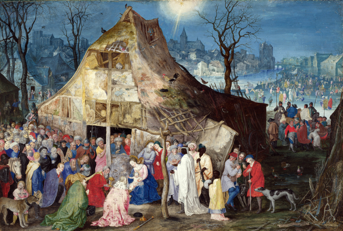 Jan Bruegel The Elder. The adoration of the kings