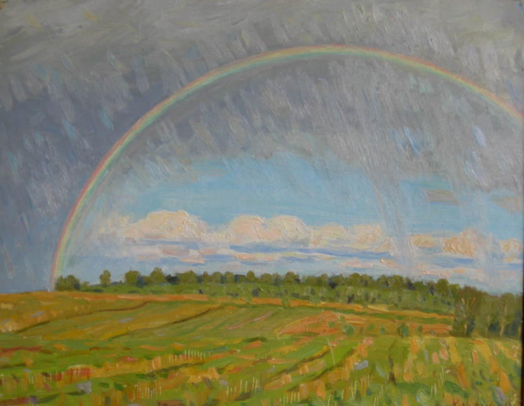 Eugene Alexandrovich Kazantsev. Rainbow. Mstera.