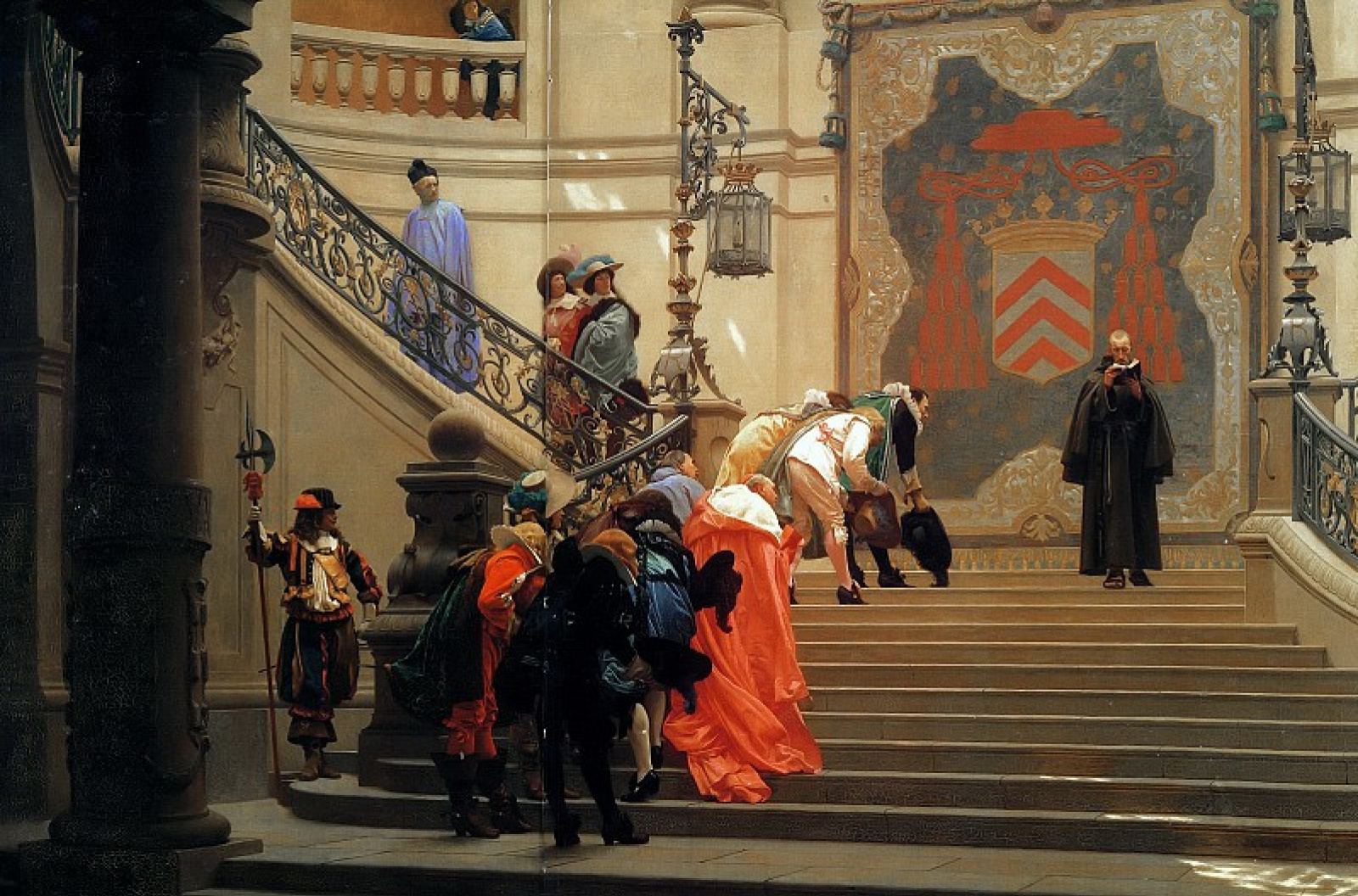 Grey Cardinal, XIX, 102×69 cm by Jean-Leon Jerome: History