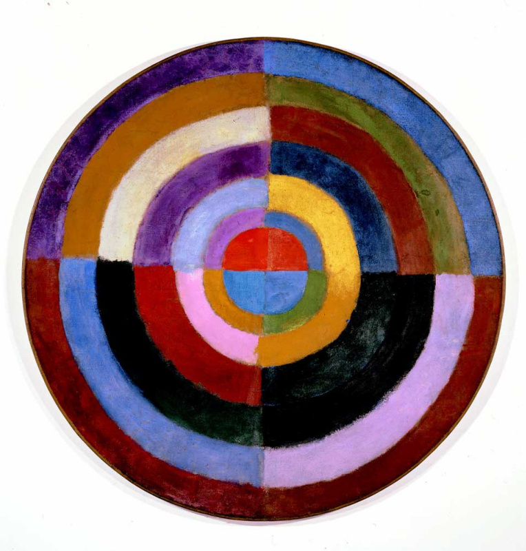 Robert Delaunay. Synchronous Disk